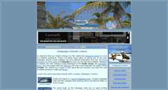 Desktop Screenshot of cruisesingalapagos.com